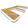 Heavy-duty E Shape Inflatable Yacht Jet Ski Dock Motor Boat Floating Parking Dock Inflatable Floating Dock