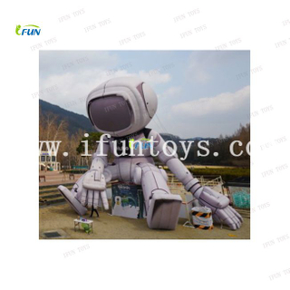 Outdoor public art project facilities inflatable cartoon sculpture/robot statue for exhibition/advertising