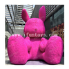 Inflatable Decorations Indoor Outdoor Promotional Event Giant Inflatable Plush Rabbit Advertising Furry Bunny for Activity