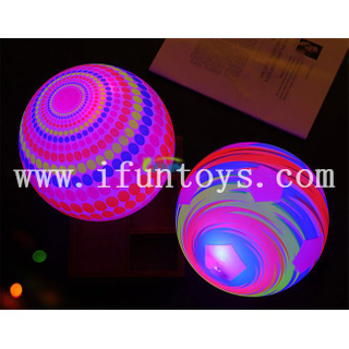 New Arrival Glowing Inflatable Balloon Bouncing Floating Toy for Kids with Digital Printing and Manual Pump