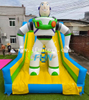 Buzz Lightyear Inflatable Slide Rental Toy Story Theme Party Slide Doulbe Lane for Kids and Adults