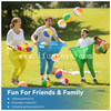 Funny Outdoor Granny Pants Game Set with Bouncy Balls Giant Catching Pants for Team Building Family Reunion Yard Games Hilarious Party Sports Props for Adults & Kids