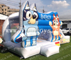 Party Rental Bluey Inflatable Bounce House and Slide Combo for Kids