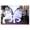 Giant Inflatable Parade Unicorn LED Inflatable Horse Puppet for Event Party Festival