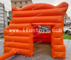 Custom Inflatable Ice Cream Booth Outdoor Event Concession Stand Portable Inflatable Food Kiosk for Carnival Advertising