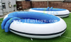 Outdoor Inflatable Round Swimming Pool with Small Climbing Slide Large Family Backyard Water Play Park Center for Kids