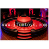 Commercial Inflatable Round Bed With Ring Frame and Steps for Indoor Nightclub Lounge and Villa Party Furniture