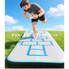 Inflatable Slippery Hopscotch Mat Water Game Air Track Slip N Slide Runway Airtight DWF Gymnastics Air Track Floor Mat For Team Building Outdoor Event