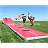 2 In 1 Inflatable Gymnastics Tumbling Air Track Slip N Slide Runway Waterproof Drop Stitch Fitness Training Mat For Land Water