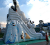 Arctic Plunge Polar Bear Giant Slide Bouncer Inflatable Dry Slide Amusement Park Slide for Kids and Adults