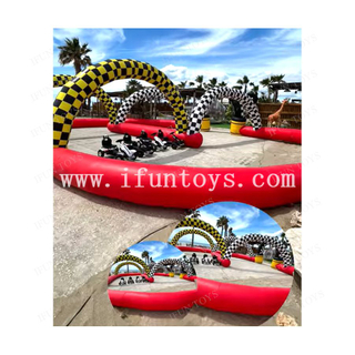 Hot Sales Inflatable Go Kart Track / Inflatable Race Track / Racing Inflatable Track for Quad Bikes