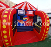 5 in 1 Inflatable Carnival Bundle Game Multi-Sports Soccer Dart Knock Basketball for Trampoline Park