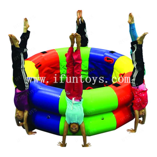 Inflatable Air Gym Fitness Wheel Cheap Gymnastics Home Mat Inflatable Air Track for Gym