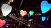 inflatable led lighting heart balloon/inflatable hanging heart for Wedding &Valentines decoration
