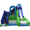 Outdoor Inflatable combo cliff jump slide/inflatable dry slide/ inflatable ladder slide bounce for kids and adults