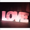 Romantic Wedding Inflatable Letter Love Inflatable Led Letter Balloon For Stage Decoration/Led Inflatable Love For Party
