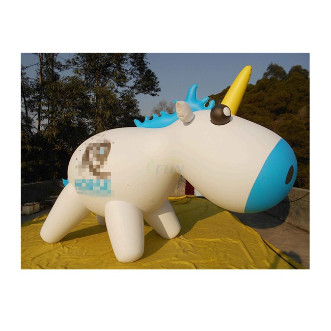 Giant Inflatable Flying Unicorn/Advertising Inflatable Helium Unicorn Balloon/Inflatable Parade Unicorn Balloon for Promotion