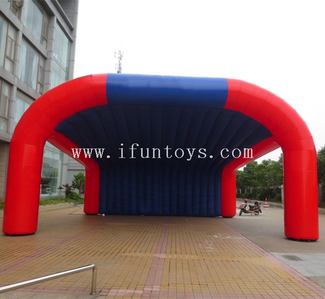 Commercial inflatable carport garage tent/inflatable car roof tent/inflatable car park tent for outdoor use
