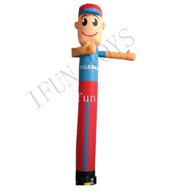 Outdoor Inflatable Greeter Waving Man /Inflatable Welcome Sky Dancer / Inflatable Tube Man Air Dancer for Advertising