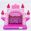 Commercial Outdoor inflatable pink bouncy castle / inflatable bounce house/inflatable moon bouncer for kids