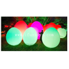 Color Changing Inflatable PVC Easter Eggs / LED Light Inflatable Eggs Balloon for Outdoor Decoration