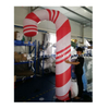 2.5m tall Inflatable Candy Cane / Inflatable Walking Stick / Inflatable Christmas Crutch for Outdoor Decoration