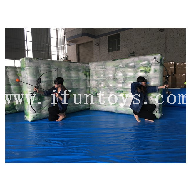 Inflatable Speedball Bunker / Inflatable Bunkers for Paintball / Airsoft Inflatable Paintball Wall for Archery Shooting Game