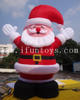 Decoration Christmas inflatable Santa balloon/inflatable Santa Clause model / inflatable Xmas Father for advertising