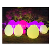 Color Changing Inflatable PVC Easter Eggs / LED Light Inflatable Eggs Balloon for Outdoor Decoration