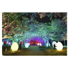 Color Changing Inflatable PVC Easter Eggs / LED Light Inflatable Eggs Balloon for Outdoor Decoration