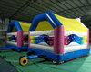Outdoor inflatable Rainbow Unicorn Bounce House with slide/Unicorn bouncy castle/ Inflatable Unicorn combo for party rentals
