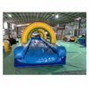 10m Long Inflatable Slip And Slide / Inflatable Wet Slip Slide / Belly Water Slide 