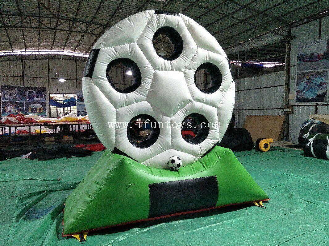 Customized Carnival Sport shooting Games/ Inflatable Football Goal/ Inflatable Soccer Goal Post For Sale