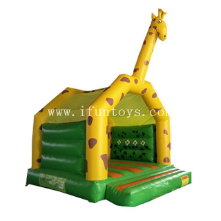 Inflatable Giraffe Bouncy Castle / Jumping Castle / Inflatable Trampoline Bouncer for Birthday Party